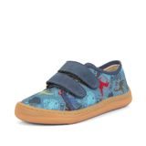 Chlapecké barefoot tenisky CANVAS Dark Denim Froddo G1700379-19 tmavě modrá