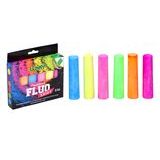 Chodníkové křídy FLUO 6 ks
