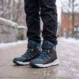 Chlapčenské zimné topánky FREE RIDE Blue/Orange GTX Superfit 1-000568-8010