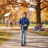 Tricou pentru băieți cu guler înalt, Pidilidi, PD1139-35, albastru închis