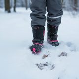 Cizme de zăpadă fete KMK3, BUGGA, B00181-04, roz