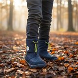 Chlapčenské zimné barefoot topánky PRO-tex HEIKO NAVY