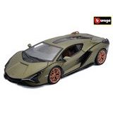 Bburago 1:24 Plus Lamorghini Sian FKP37 - Green, Bburago, W021275