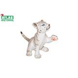 A - Figurin Tiger White Cub 6cm, Atlas, W101810