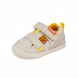 Sandale barefoot pentru copii LONA BASICA BEIGE Y AMARILLO Biomecanics 262191-C891