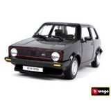 Bburago 1:24 Volkswagen Golf MK1 GTI Negru, W007361