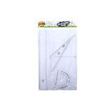 Geometrická sada transparent, TOTO, W833140