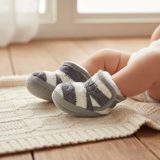 kojenecké capáčky zimní, Pidilidi, PD0558-09, šedá