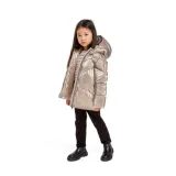 Vesta dívčí prošívaná Puffa s chlupatou podšívkou, Minoti, 16gilet 5, fialová