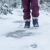 Dievčenské zimné topánky s kožušinou POLARFOX, 2 suché zipsy, BUGGA, B00172-06, fialová