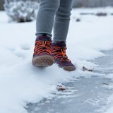 Dievčenská celoročná barefoot obuv TEX TRACK Purple, Froddo, G3110257-6, fialová