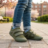 Chlapecké barefoot tenisky s membránou NOLAN KHAKI, Protetika