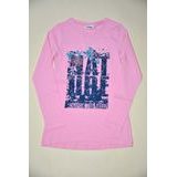 tričko dievčenské s dlhým rukávom, Wendee, ozfb39222-1, růžová