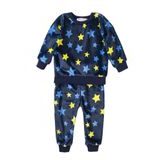 Pijamale pentru băieți, din fleece, Minoti, TB PYJ 22, albastru