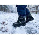 Chlapčenské zimné topánky HUSKY1 Black/Blue Superfit 1-006045-0010