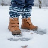 Gyermek téli csizma Flexibilis PAIX UP WINTER Cognac, Froddo, G2110143-5, barna