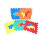 Měkké puzzle bloky DINO 30 cm, WIKY, 118641