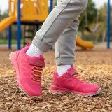 Bugga ORZA Pink B00206-03 lány outdoor cipő tépőzárral ```