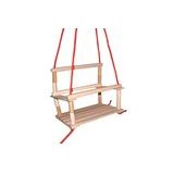 Dětská dřevěná houpačka s bočnicemi a opěrkou