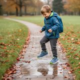 Chlapčenská celoročná obuv FREE RIDE Blue/Light Green GTX BOA, Superfit 1-000569-8000 blue