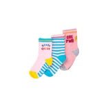 Șosete de fete 3pack, Minoti, KG SOCK 28, fată