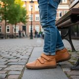 Ghete barefoot pentru copii Froddo AUTUMN Cognac G3110263-2