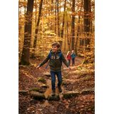 Mikina chlapecká s kapucí, Minoti, 7BZTHRU 6, khaki