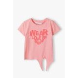 Tricou cu mânecă scurtă pentru fete, Minoti, 14tee 37, Fetiță