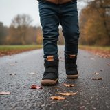 Gyerek téli barefoot cipő TEX WINTER Black Froddo G3160247-16