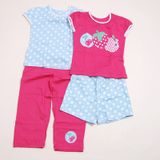 Pijamale pentru fete, de vară SET 2 buc, Pidilidi, PD810, roz 