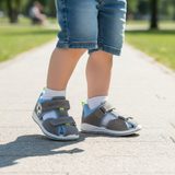 Superfit BOOMERANG Grey/Light Blue fiú szandál 1-000867-2000