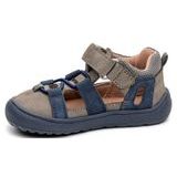 Fiú szandál Barefoot KENDY DENIM, Protetika, sötétkék