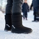 Detské zimné barefoot topánky UP SNOW TEX Black Froddo G3160263