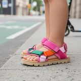 KE FLASH Fuxia/Pink Froddo sandale pentru fete G3150259-4 fuxia