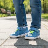 Fiú barefoot tornacipő SUPERFREE Light Blue/Yellow Superfit 1-000529-8400