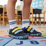 Tenisi barefoot din pânză pentru băieți CANVAS BLUE+ Froddo G1700440-14