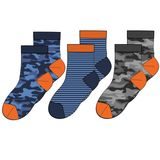 Șosete pentru băieți 3pack, Minoti, 13sock 22, Boy