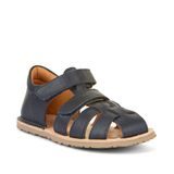 Chlapecké barefoot sandály FLEXY F Dark Blue Froddo G3150283 tmavě modrá