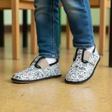 Chlapčenské papuče Barefoot Pegres, BF01 gaming, čierne