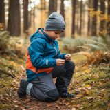 pantaloni sport în aer liber, căptușit cu fleece, Pidilidi, PD1121-09, gri