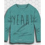 Tricou pentru băieți, cu mânecă lungă, Minoti, BTEE 1, albastru