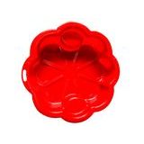 Pískoviště květina - červené 107x107 cm