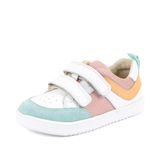 Dívčí barefoot textilní tenisky LOOP WHITE/PINK Froddo G3130282-4