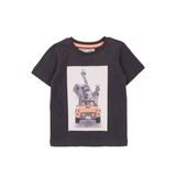 Chlapčenské tričko s krátkym rukávom, Minoti, Really 7, sivá