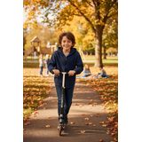 Mikina chlapecká celopropínací s kapucí, Minoti, 5ZTHRU 2, modrá