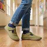 Băieți papuci desculți KIRBY KHAKI, Protetică, verde