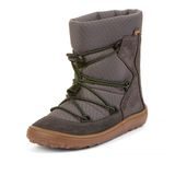 Fiú téli barefoot csizma TEX TRACK WOOL Gray G3160251-1