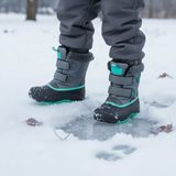 Snehové topánky pre chlapcov SNOWIE, Bugga, B00174-04, zelená