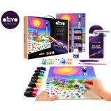 OKTO Malování hmotou motiv "#Park Guell - Barcelona" 30x40 cm, OKTO, W051127