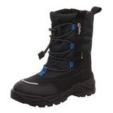 Fiú téli csizma barefit SNOW MAX Black/Blue Gore-Tex, Superfit , 1-002025-0000, fekete